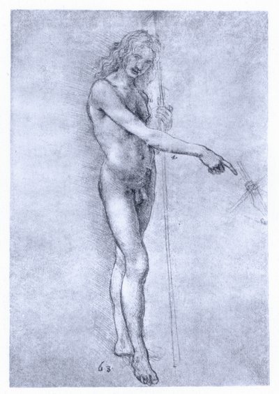 Johannes der Täufer, um 1478 von Leonardo da Vinci