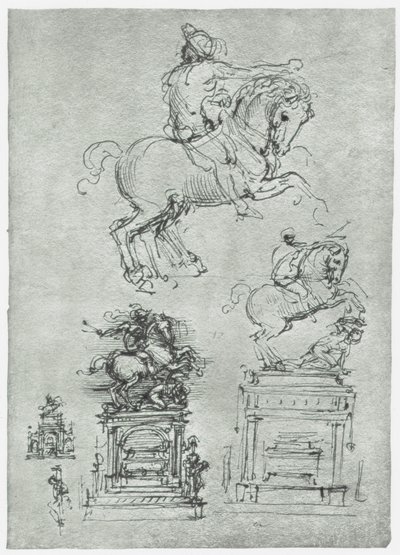 Trivulzio-Denkmal von Leonardo da Vinci