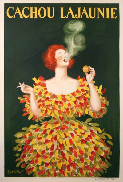 Cachou Lajaunie, 1922 von Leonetto Cappiello