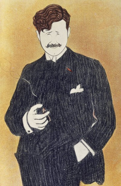 Porträt von Georges Feydeau von Leonetto Cappiello