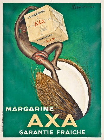 Werbeplakat für Axa-Margarine, 1931 von Leonetto Cappiello