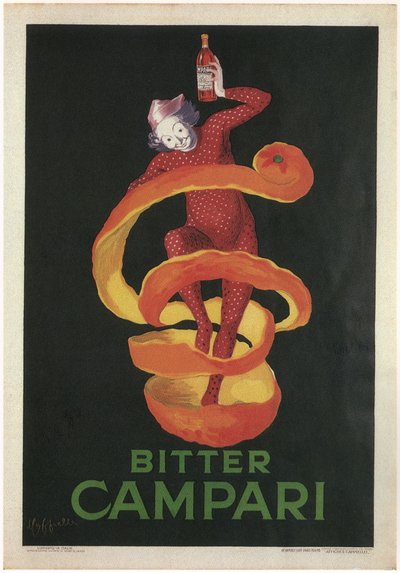 Werbung für Bitter Campari von Leonetto Cappiello