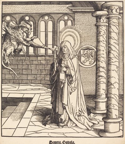 Heilige Gudula von Leonhard Beck