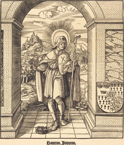 Heiliger Jodokus von Leonhard Beck