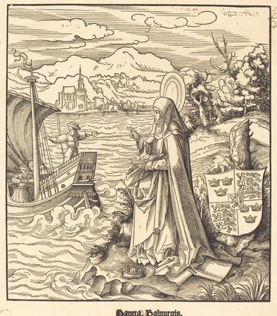 Heilige Walburga von Leonhard Beck