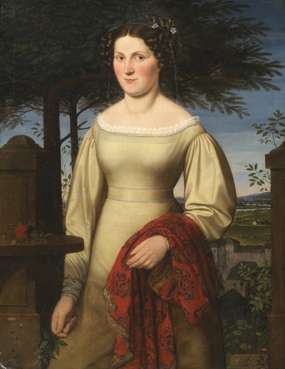Damenbildnis von Leopold Blonder