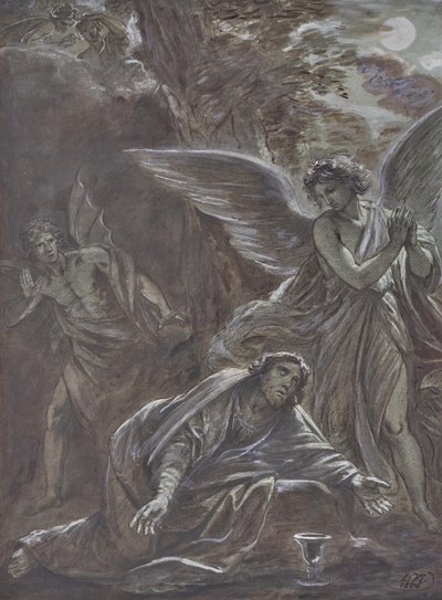 Christus am Ölberg von Leopold Kupelwieser