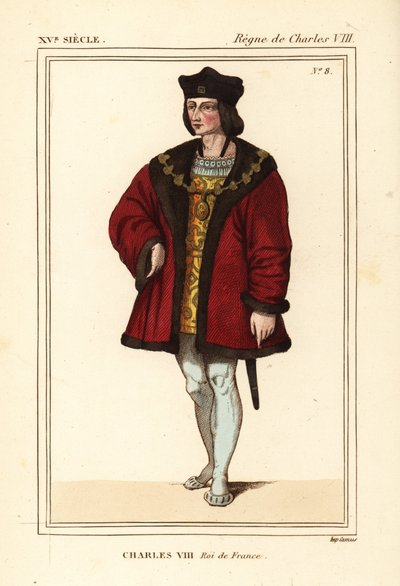 König Karl VIII. von Frankreich, der Freundliche von Leopold Massard
