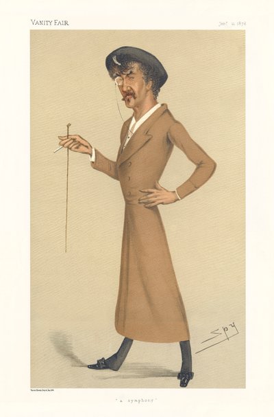 James Abbott McNeill Whistler von Leslie Matthew (1851 1922) Ward