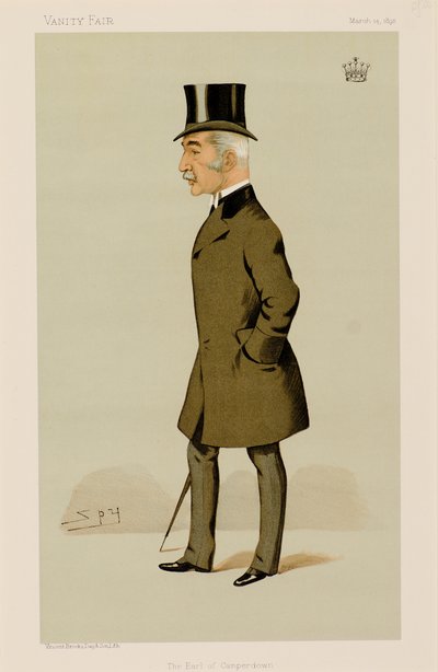 Der Earl von Camperdown von Leslie Matthew Ward