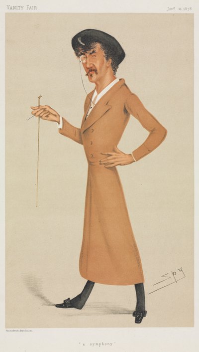 Vanity Fair: Eine Symphonie, 1878 von Leslie Matthew