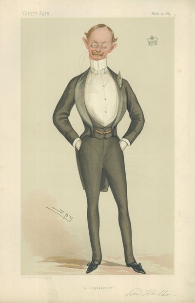 Lawrence Palk, Lord Haldon von Leslie Matthew Ward