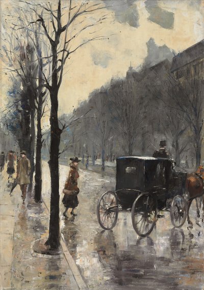 Kurfürstendamm Boulevard, 1910 von Lesser Ury