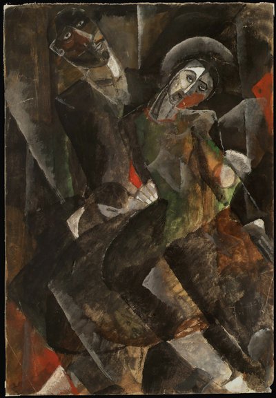 Auf den Knien, 1920er Jahre von Lev Solomonovich Galperin