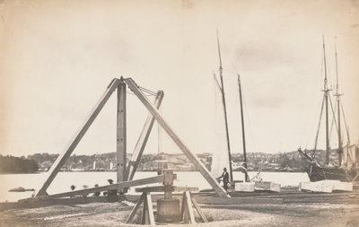 Bau des Washington-Aquädukts von Lewis Emory Walker