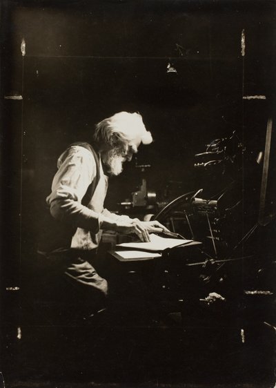 Drucker und Handwerker von Lewis Wickes Hine