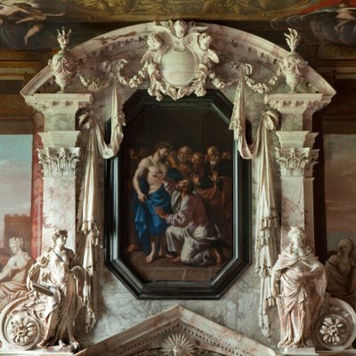 Der Altaraufsatz der Kapelle von Unbekannt Unbekannt