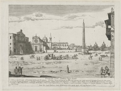 Prospectus Locurum Urbis Romae Insignium von Lievin Cruyl