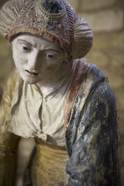Heilige Frau mit Haube von Ligier Richier
