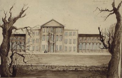 Aynhoe vom Garten aus gesehen von Lili Cartwright