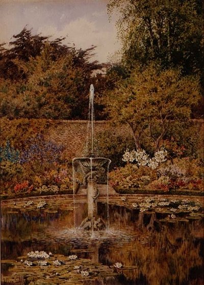 Ein alter Wassergarten von Lilian Stannard