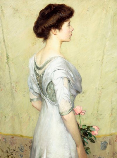 Die rosa Rose von Lilla Cabot Perry