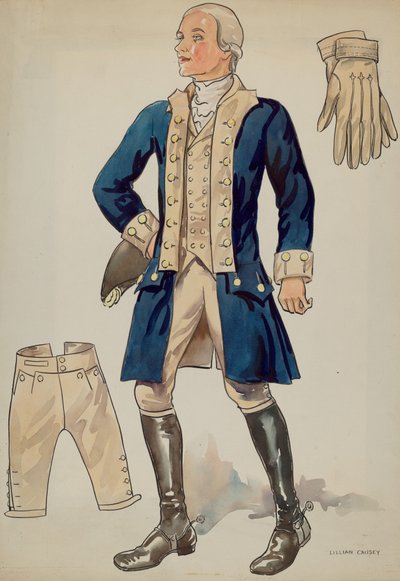Männeruniformen, ca. 1936 von Lillian Causey