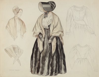 Shaker-Kleid von Lillian Causey