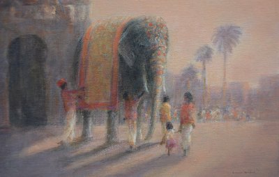 Bemalter Elefant von Lincoln Seligman