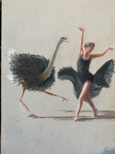 Pas de Deux 4 von Lincoln Seligman