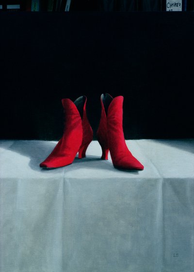 Rote Stiefel, 1995 von Lincoln Seligman