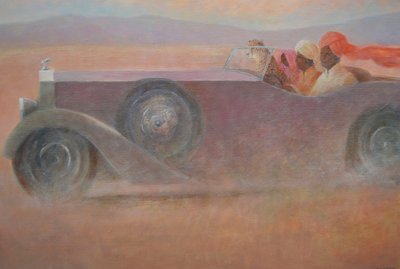 Drei + Gepard in einem Rolls von Lincoln Seligman