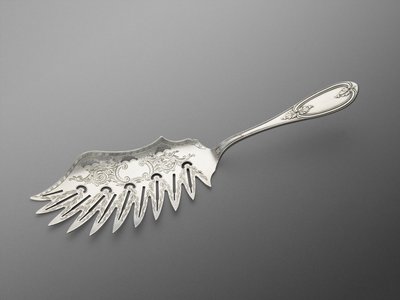Makkaronimesser, ca. 1857-1865 von Lincoln and Foss Haddock