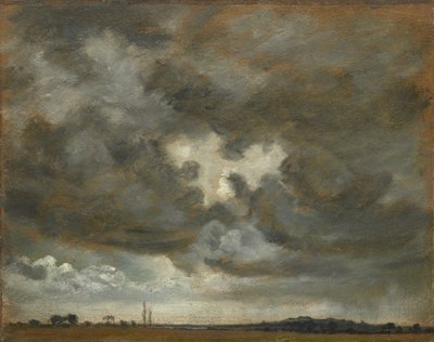 Wolkenstudie, ca. 1850 von Lionel Constable