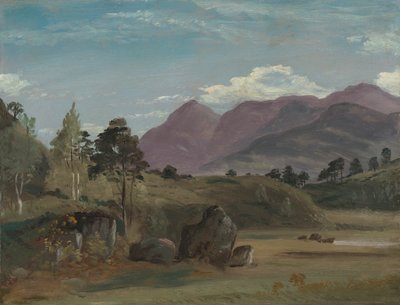 Berglandschaft, möglicherweise im Lake District von Lionel Constable