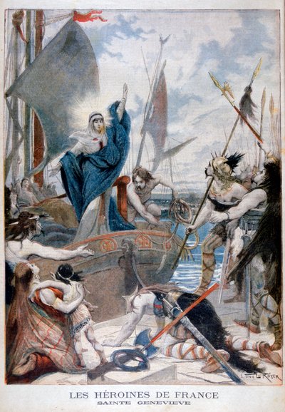St. Genevieve, Heldin von Frankreich von Lionel Noel Royer