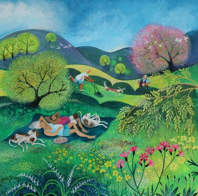 Sonniger Sonntagnachmittag von Lisa Graa Jensen