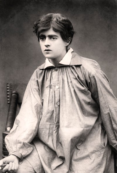 Gertrude Elliott 1874-1950, amerikanische Schauspielerin, 1908 von Lizzie Caswall Smith