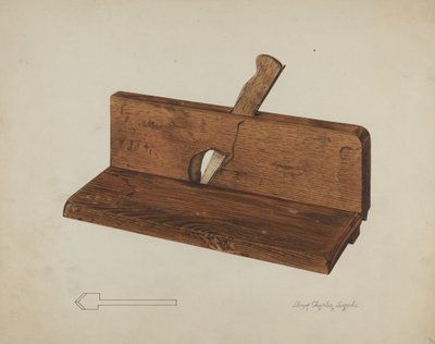 Falzhobel, 1938 von Lloyd Charles Lemcke