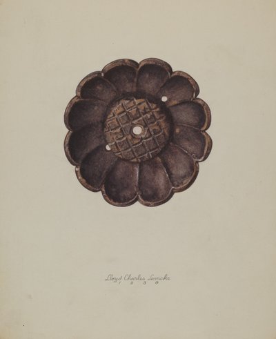 Rosette, 1938 von Lloyd Charles Lemcke