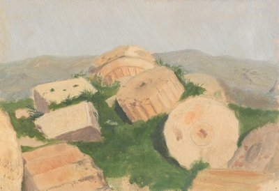 Gebrochene Säule, Parthenon, 1869 von Lockwood de Forest