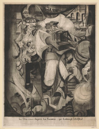 Der Jäger von Lodewijk Schelfhout