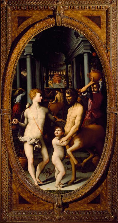 Apollo und der Zentaur Chiron von Lodovico Buti