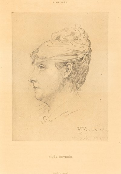 Fidès Devriès von Léon Bonnat