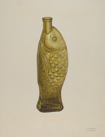 "Fish Bitters" Flasche von Loraine Makimson