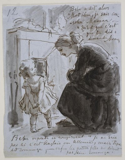 Bébé zu Hause von Lorenz Frølich