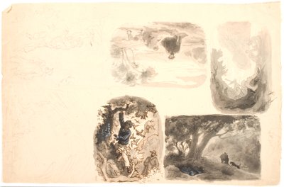 Illustrationsentwurf von Lorenz Frølich
