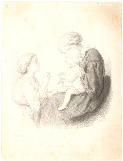 Das Morgengebet von Lorenz Frølich