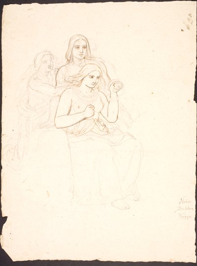 Nana, Balder und Frigga von Lorenz Frølich