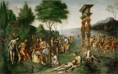 Die Herrschaft des Komus von Lorenzo Costa